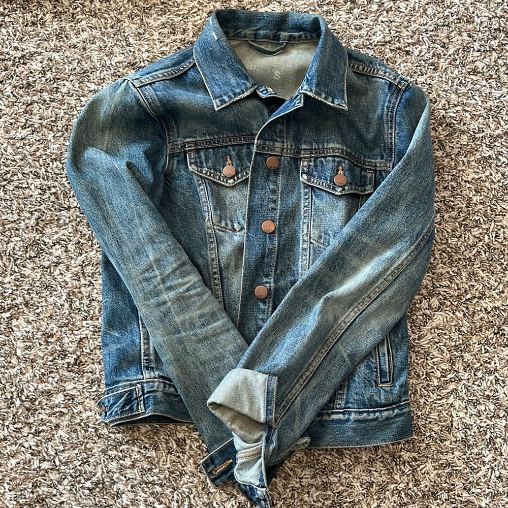 Distressed Jean Jacket